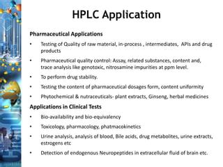 High Performance Liquid Chromatography- Dr. A. Amsavel | PPT