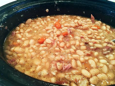 ~ Savory Slow-cooked Northern Beans ~ | Northern beans, Bean recipes, Cooker recipes