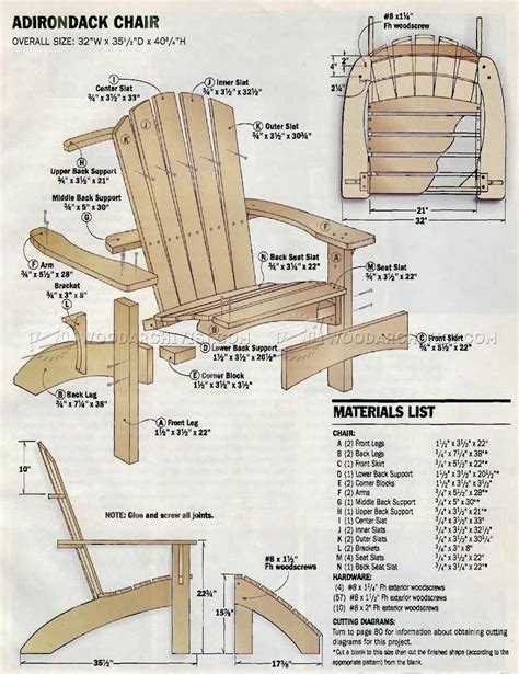 Fern Chair: Modern Adirondack Chair Plans Fine Woodworking