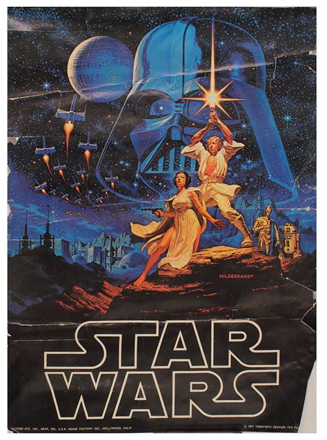 Lot Detail - Star Wars Original 1977 Movie Poster Collection