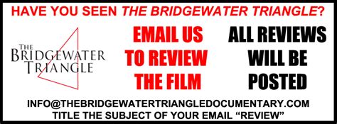 Review “The Bridgewater Triangle”! | The Bridgewater Triangle