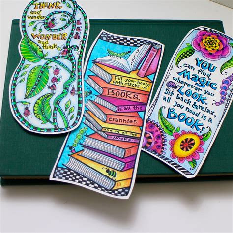 Free Dr. Seuss Inspired Coloring Bookmarks for National Read Across America Day - Tombow USA Blog