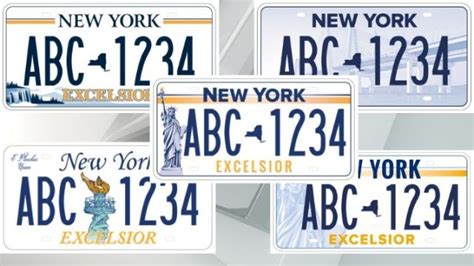 Vote on 5 designs for New York State’s new license plates | WWTI - InformNNY.com