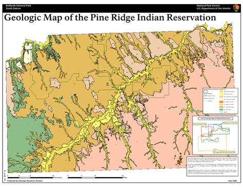 Geologic Map of the Pine Ridge Indian Reservation - DocsLib