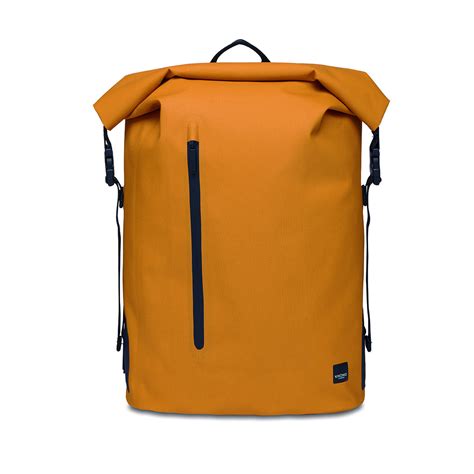 Mustard Cromwell 14" | Roll-Top Laptop Backpack | KNOMO London