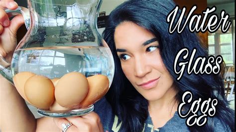 Water glassing eggs! Preserving eggs for long-term storage. Tutorial ...