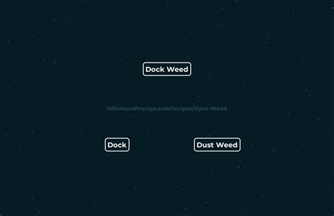 🌿 Dock Weed recipe - How to make Dock Weed in Infinite Craft