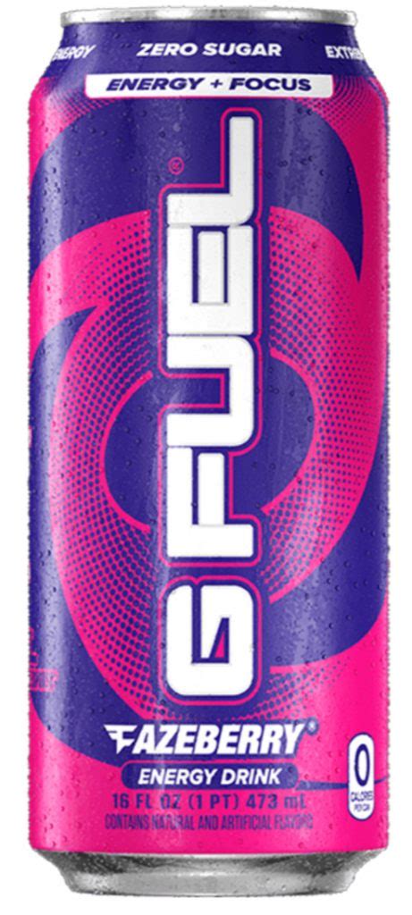 G Fuel Fazeberry ( Strawberry Blueberry ) 473ml | Curious Candy