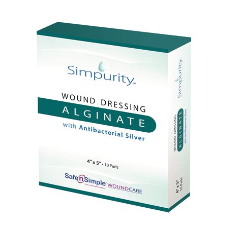 Simpurity Silver Alginate Wound Dressing at IndeMedical.com