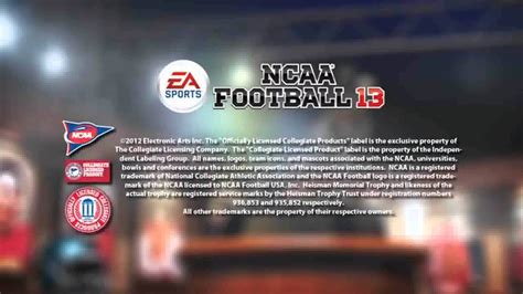 NCAA Football 13 Dynasty Mode Trailer Impressions - YouTube