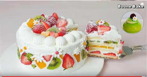 Recipe: Fresh Fruit Cream Cake - Bee Mission