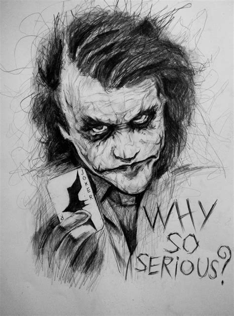 JokerThe Dark Knight by Simac nerboPencil Drawing (Hand drawn) | Joker drawings, Joker art ...