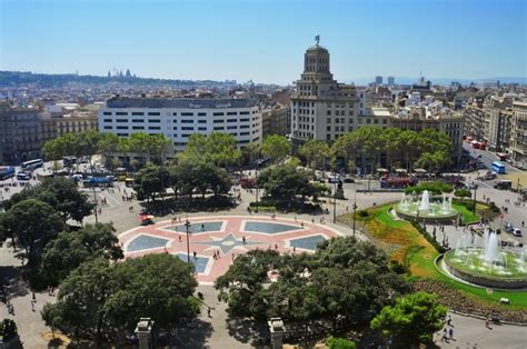 Viajar a Barcelona - Plaça Catalunya de Barcelona