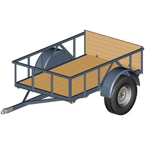 Off-Road Trailer Plans, 4 x 6.5 – Build Your Best Adventure