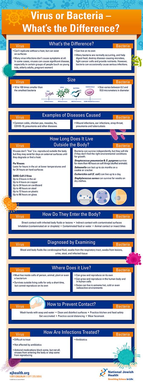 Virus or Bacteria - What's the Difference?