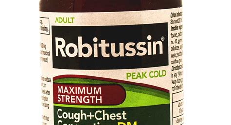 Robitussin Side Effects