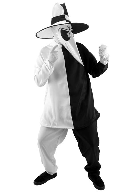 Deluxe Black and White Spy Costume