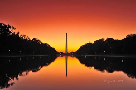 Washington Sunrise | The Washington Monument and reflecting … | Flickr