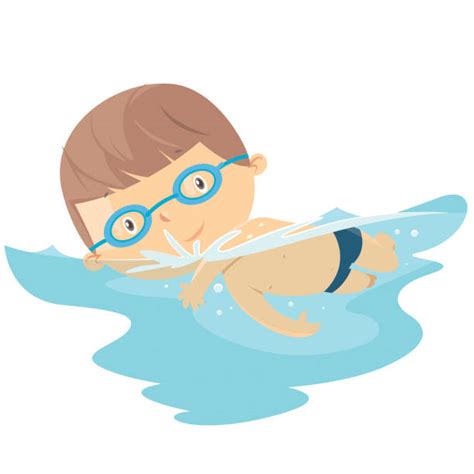 Kids Swimming Illustrations, Royalty-Free Vector Graphics & Clip Art - iStock