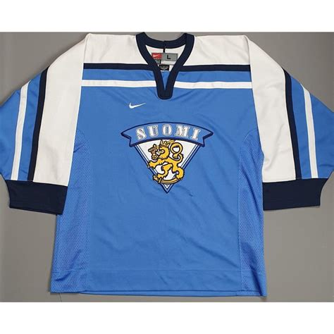 Team Finland (Suomi) Ice Hockey Jersey Size... - Depop