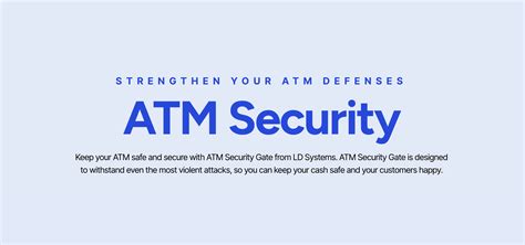 ATM & Branch Security | LD Systems