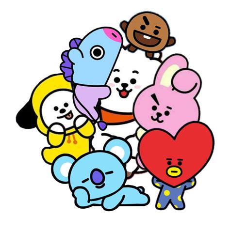 BT21-Archivo digital JPG PNG | Etsy