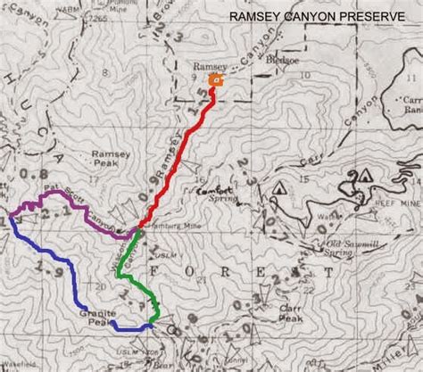 Exploring the American West: Ramsey Canyon Loop to the Crest of the Huachuca Mountains November ...