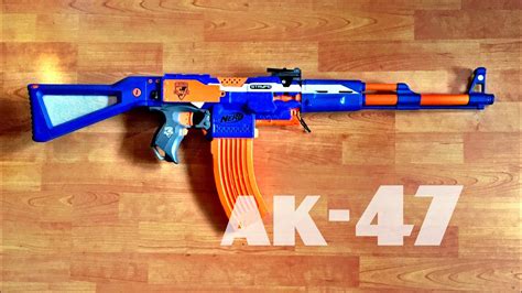 [REPLICA] Nerf AK-47 | Stryfe Mod / 3D printed attachment by TERIN - YouTube