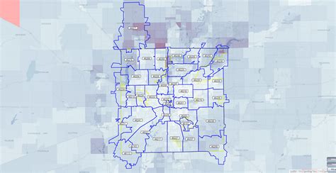 Indianapolis Zip Code Map With Streets United States Map | Images and Photos finder