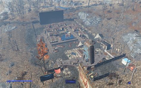 My basic settlements. This time: Starlight Drive In : fo4