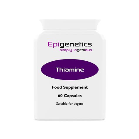 Thiamine pack of 60 capsules - Epigenetics