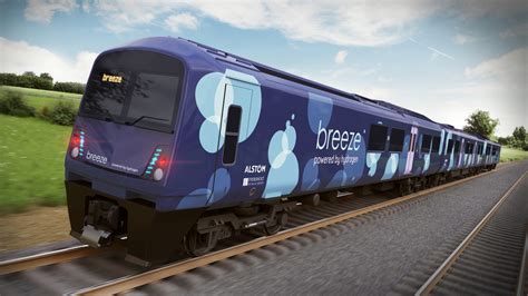 Alstom and Eversholt Rail Reveal New Hydrogen Train Design for the UK