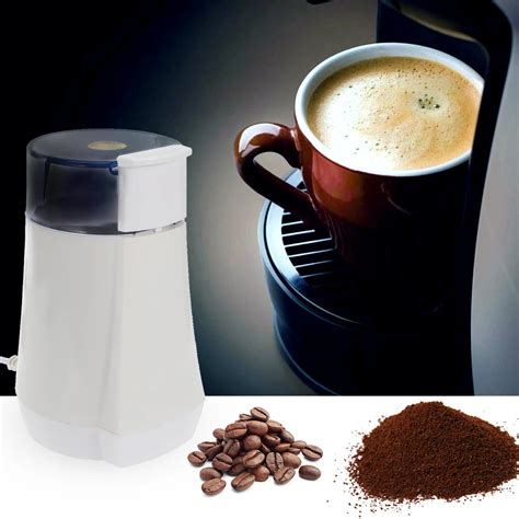 Electric Coffee Bean Grinding Miller Grinder Home Kitchen Salt Pepper ...