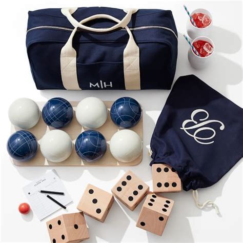 Canvas Bocce Ball Set | Mark and graham, Personalized family gifts ...