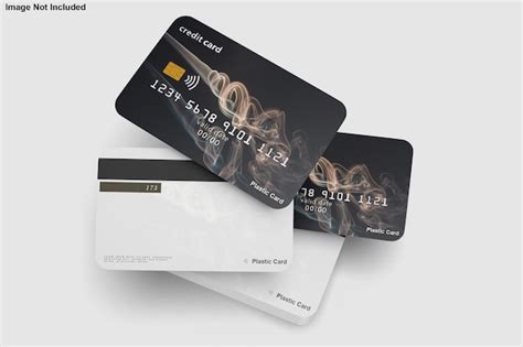 Premium PSD | Credit card design mockup