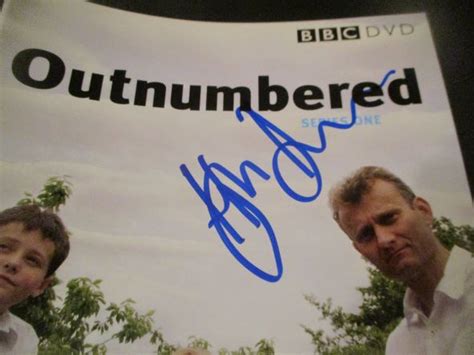 Hugh Dennis - 'Outnumbered Series 1' Authentic Autographed Dvd Cover