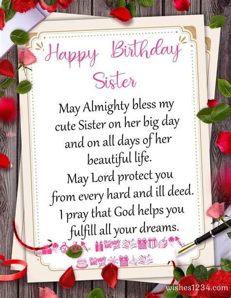 Birthday Wish For Big Sister - Hayley Michaeline