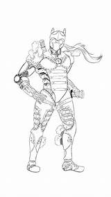 Overwatch Genji Coloring Pages sketch template