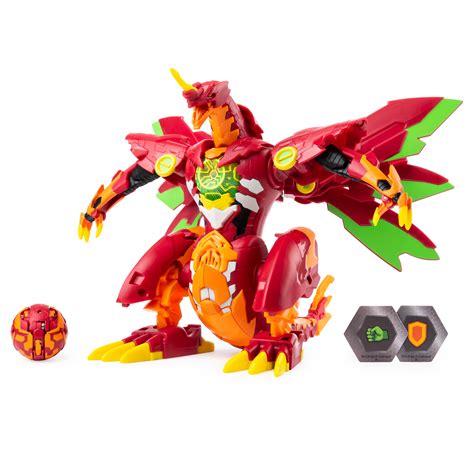 Bakugan, Dragonoid Maximus 8-Inch Transforming Figure with Lights and Sounds, for Ages 6 and Up ...