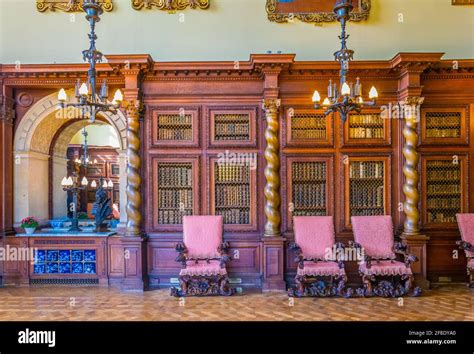 Burghley house interior hi-res stock photography and images - Alamy