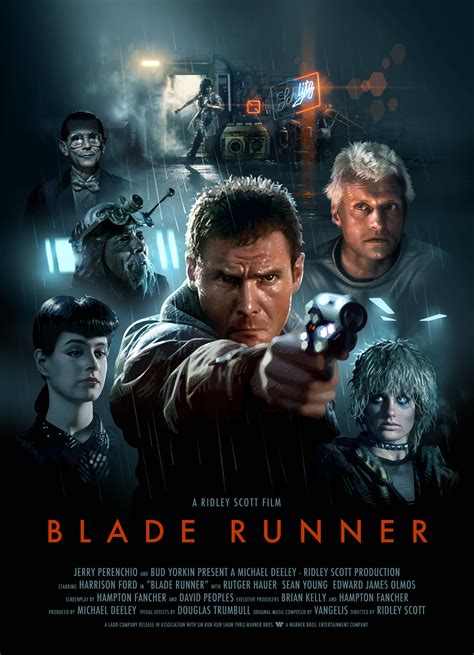 ArtStation - Blade Runner Poster, Brian Taylor