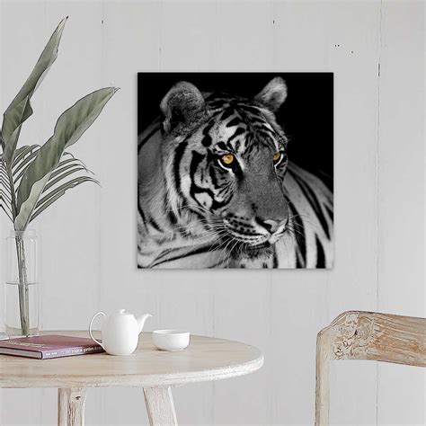 Black And White Tiger Wall Art, Canvas Prints, Framed Prints, Wall Peels | Great Big Canvas