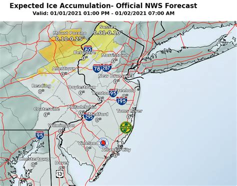 N.J. weather: Latest forecast for New Year’s Eve and a possibly icy New ...