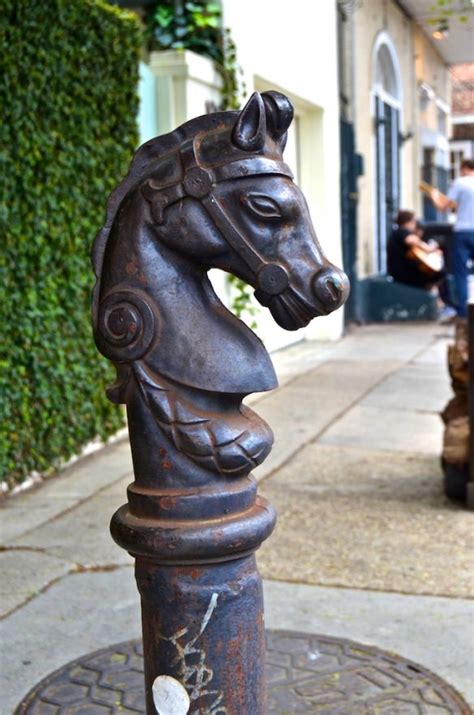 Hitching Post French Quarter New Orleans Horse Sculpture French Quarter ...