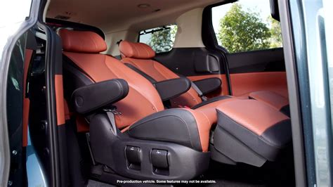 2022 Kia Carnival 7-passenger VIP Lounge Seat Configuration - video Dailymotion