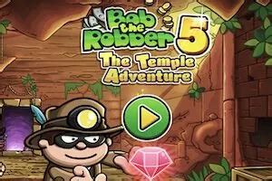 Bob the Robber 5: The Temple Adventure - Papas games Adventure Games,