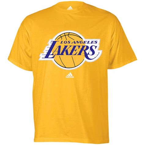 adidas Los Angeles Lakers Gold Primary Logo T-shirt