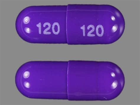 120 120 Pill Purple Capsule/Oblong - Pill Identifier