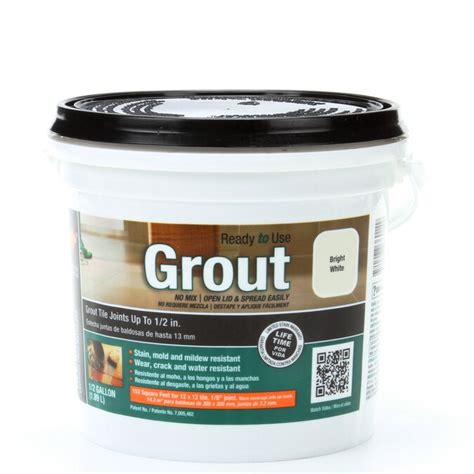 TEC Bright White Sanded Grout at Lowes.com