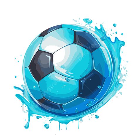 Transparent Background Soccer Ball Vector, Sticker Clipart Soccer Ball ...